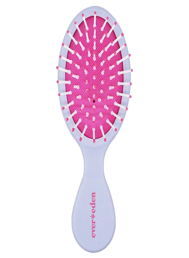 Evereden Kids Detangling Hair Brush: Kids Hair Brush for Detangling Every Hair Type - Mini Hair Brush for Kids - Pain-Free Kids Hair Management - Ergonomic Grip Perfect for Children's Hands - Image 1