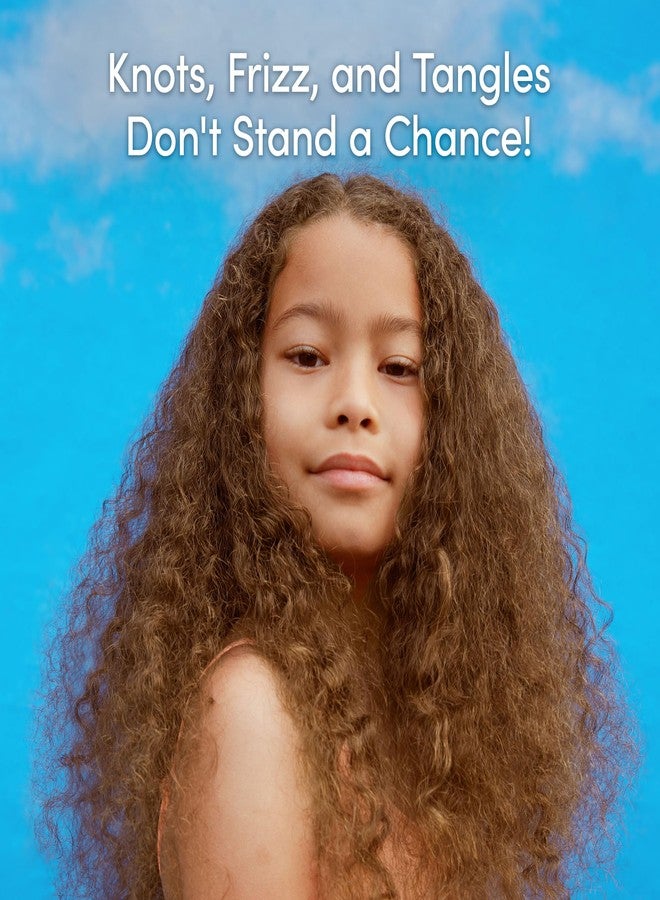 Evereden Kids Detangling Hair Brush: Kids Hair Brush for Detangling Every Hair Type - Mini Hair Brush for Kids - Pain-Free Kids Hair Management - Ergonomic Grip Perfect for Children's Hands - Image 4