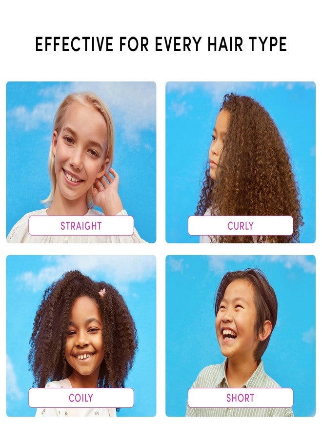 Evereden Kids Detangling Hair Brush: Kids Hair Brush for Detangling Every Hair Type - Mini Hair Brush for Kids - Pain-Free Kids Hair Management - Ergonomic Grip Perfect for Children's Hands - Image 5