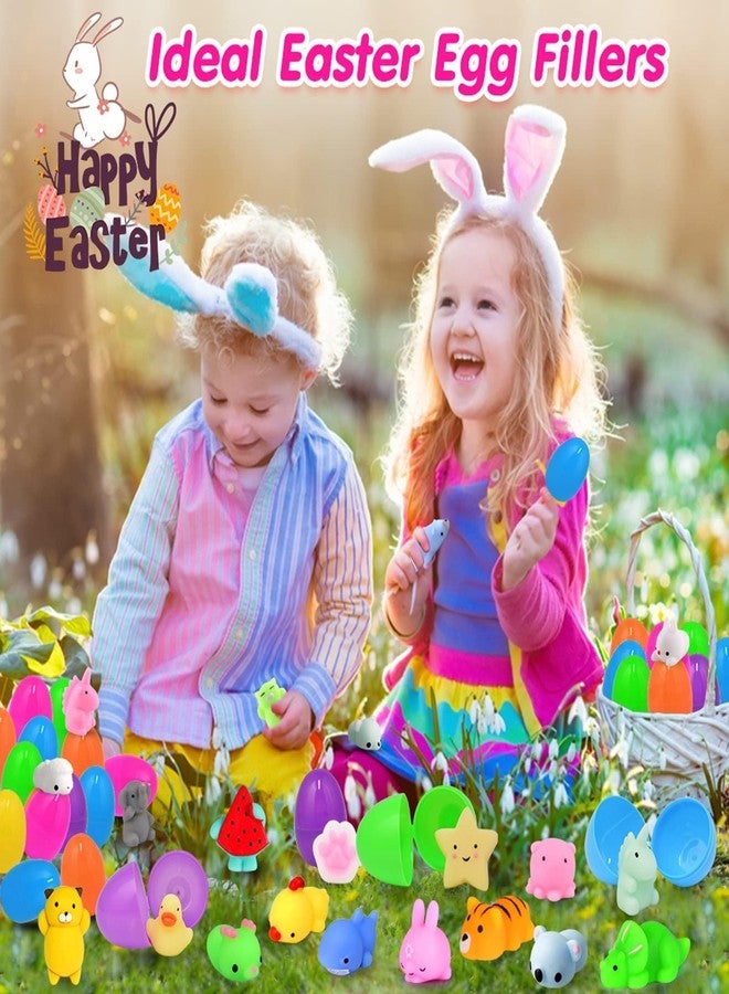 OCATO Easter Egg Fillers 130pcs Squishy Toys : Kawaii Squishies Party Favors Fidget Toys Xmas Stocking Stuffers Mini Treasure Box Toy for Classroom Birthday Valentines Gift for Kids Stress Relief Random - Image 2