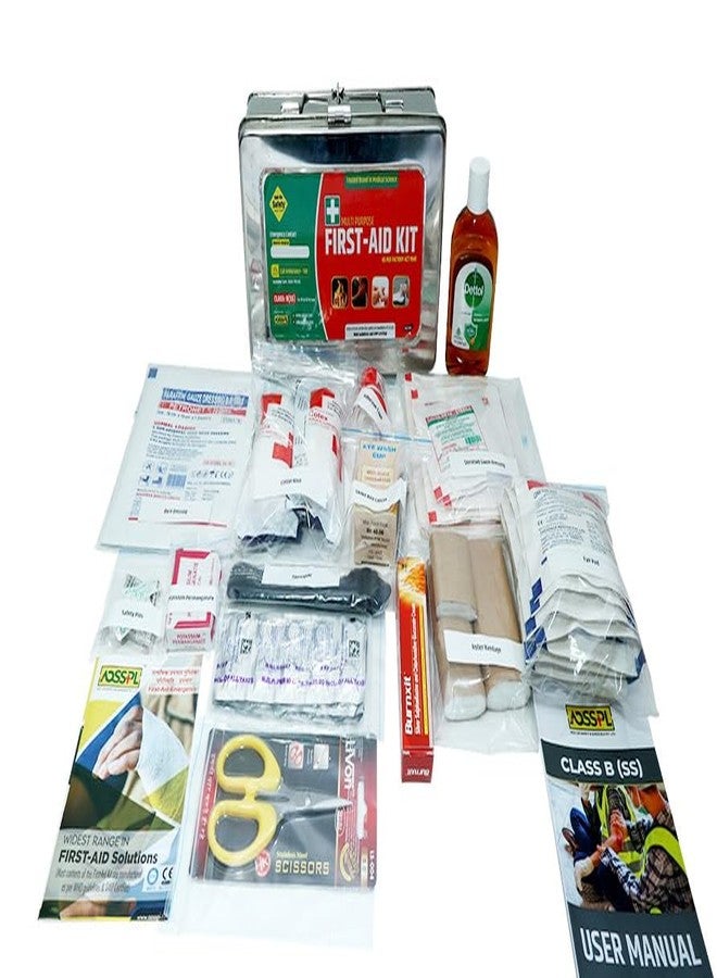 Jayco First Aid Kit (with all items inside) as per Factory Act in a Stainless Steel Box (Class B) - Image 3