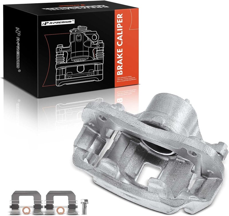A-Premium Brake Caliper Assembly for Kia Soul, Optima, Magentis, Hyundai Elantra, Sonata (2006-2013) - Front Driver or Passenger - Image 1