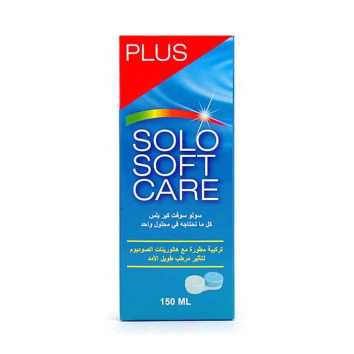 Solo Soft Care Plus Lens Solution 150 ml