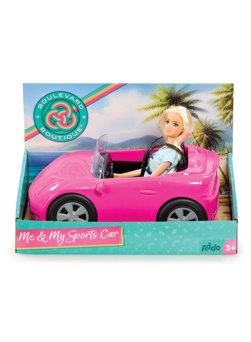 Addo Boulevard Boutique Me & My Sports Car | Fashion Doll | Dress Up Role Play | | Perfect Gift for Girls - Image 4