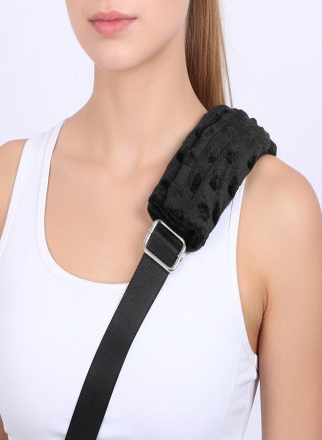 Heclia Hecila Cushioned Arm Sling Padding Slim Slings Pad for Neck Arm Sling Padding Black Arms Slings Strap Cushion Neck Pads Comfort Shoulder Support Elbow Wrist Injury Support Strap Padded Carry Padded Cover - Image 5