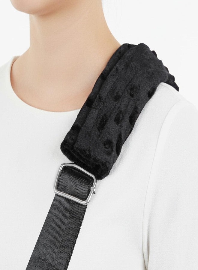 Heclia Hecila Cushioned Arm Sling Padding Slim Slings Pad for Neck Arm Sling Padding Black Arms Slings Strap Cushion Neck Pads Comfort Shoulder Support Elbow Wrist Injury Support Strap Padded Carry Padded Cover - Image 1