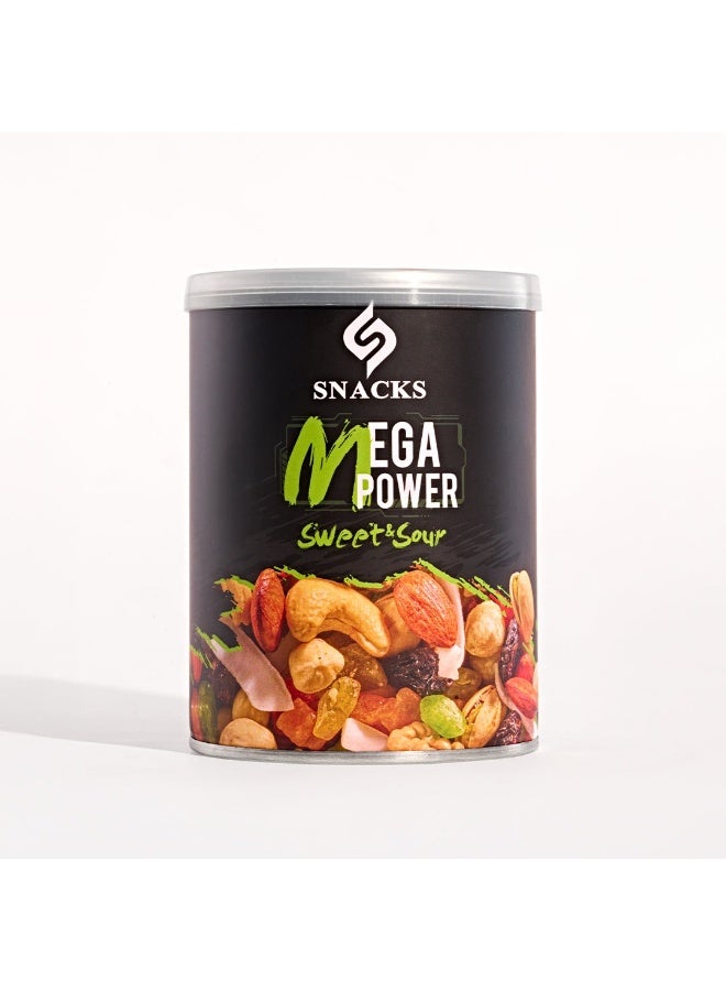 Snacks Mega Power - Nut & Dried Fruit Mix with Ginseng & Maca 150 Gram