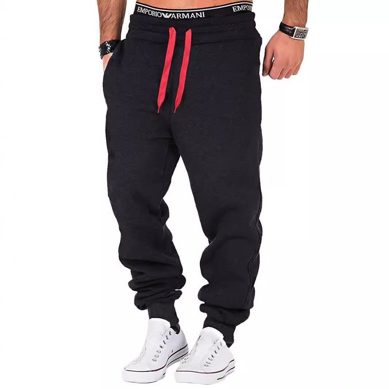 2021 Men'S And Women'S Leisure Sports Pants Elastic Belt Leggings Pants Pants Manufacturers Logo - Image 2