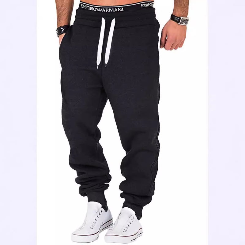 2021 Men'S And Women'S Leisure Sports Pants Elastic Belt Leggings Pants Pants Manufacturers Logo - Image 5