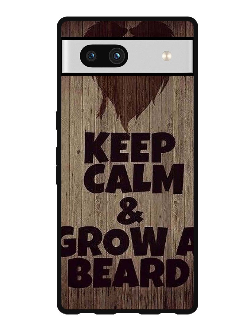 Theodor Protective Case Anti Scratch Shock Proof Bumper Cover For Google Pixel 7a Keep Clam & Glow Bread  - Image 1
