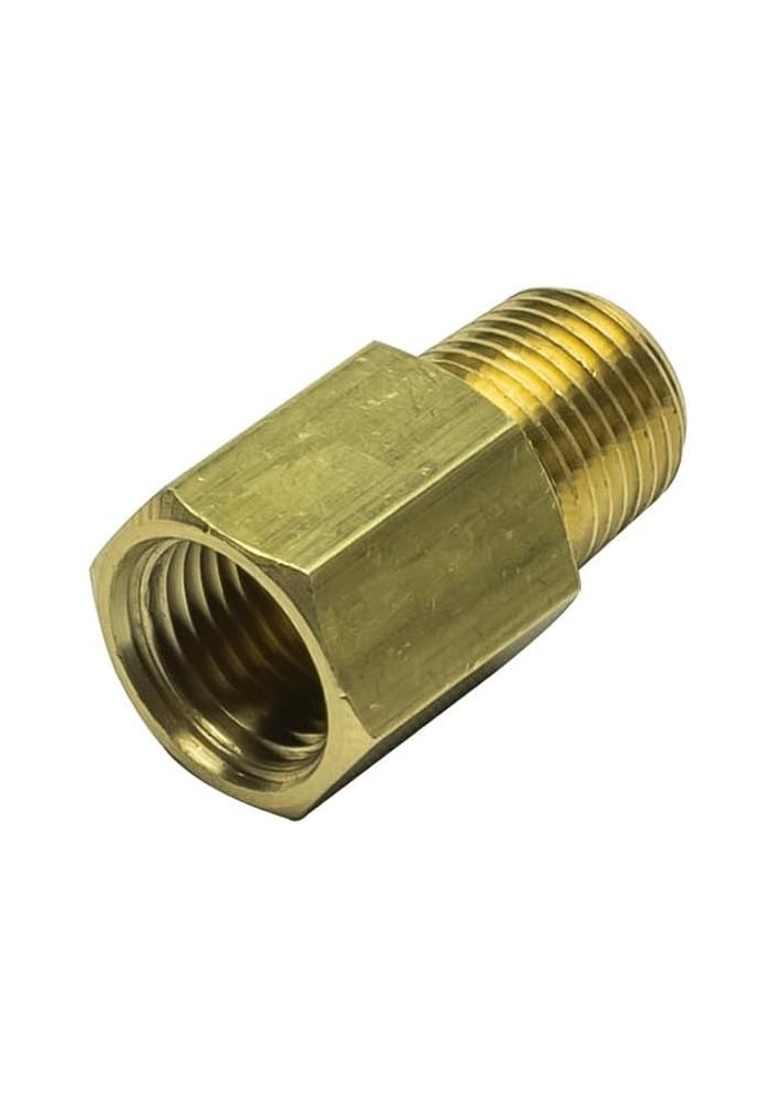 GLOWSHIFT محول خيط حساس عداد غلو شيفت 1/8 BSPT ذكر إلى 1/8-27 NPT أنثى - Image 2