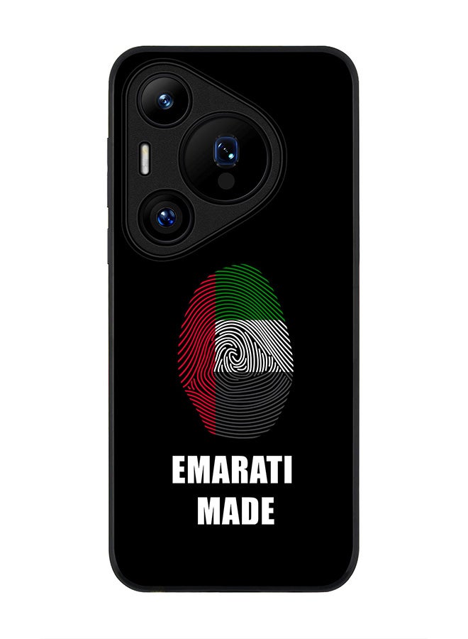 Stylizedd Rugged Black edge case for Huawei Pura 70 Pro / Huawei Pura 70 Pro Plus, Slim fit Soft Case Flexible Anti Drop TPU Gel Thin Cover - Emarati Made - Image 1