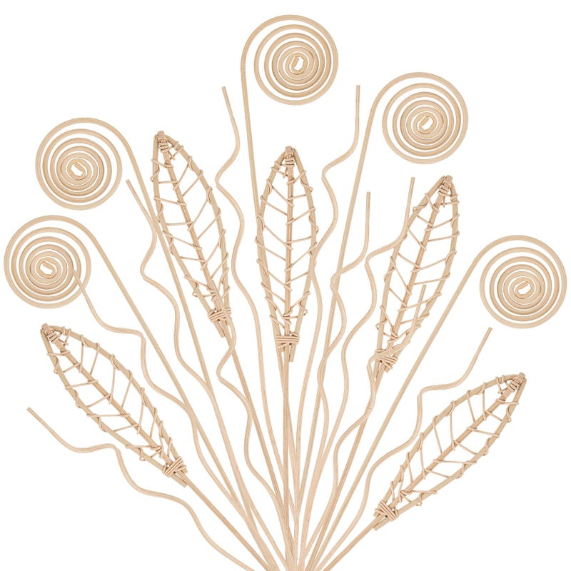 Rainflow Reed Diffuser Sticks - 20PCS Rattan Reed Diffuser Sticks Natural Rattan Wood Essential Oil Diffuser Sticks, Keep Fragrance Scent for Home, Living Room, Bathroom, Bedroom, Office, Decor - Image 1