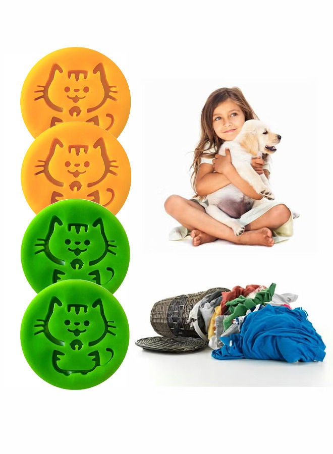 4 مزيل الشعر للحيوانات الأليفة للحيوانات الأليفة لغسيل الملابس مزيل الشعر للحيوانات الأليفة - Image 1