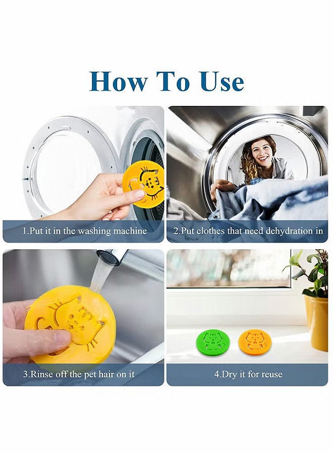 4 مزيل الشعر للحيوانات الأليفة للحيوانات الأليفة لغسيل الملابس مزيل الشعر للحيوانات الأليفة - Image 5