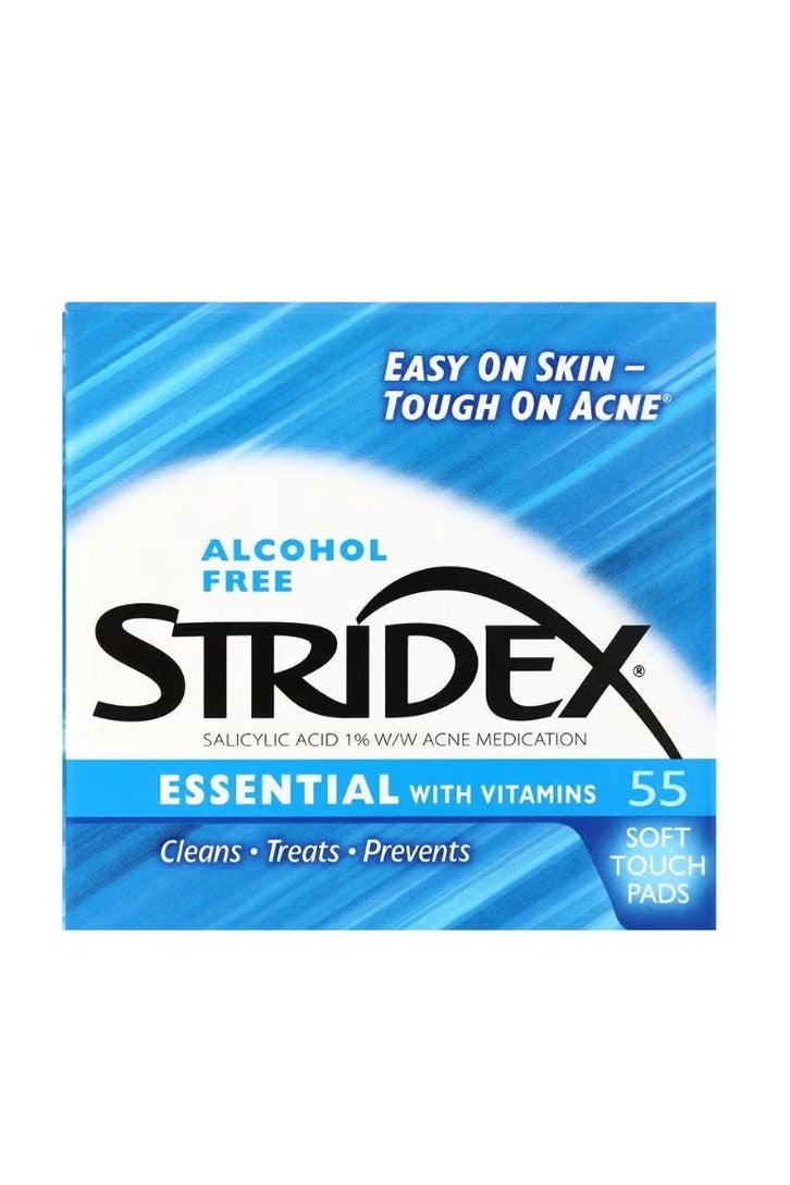Stridex Single-Step Acne Control Soft Touch Pads 55 Soft Touch Pads - Image 2