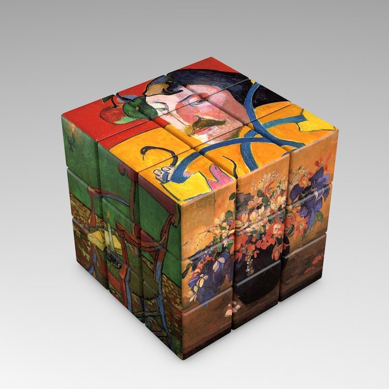 Children'S Rubik'S Cube Toy Third-Level Smooth Puzzle Brain Cartoon Pattern Kindergarten Entry Rubik'S Cube Educational Toy - Image 1