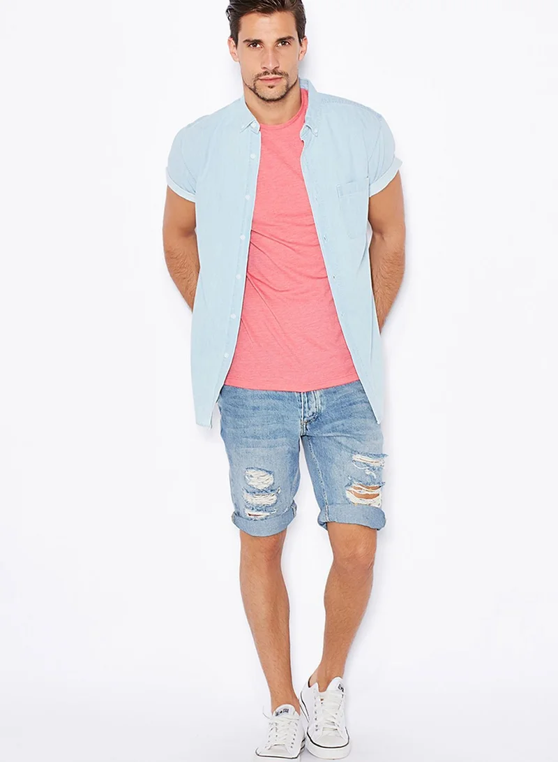 TOPMAN Slim Fit T-Shirt