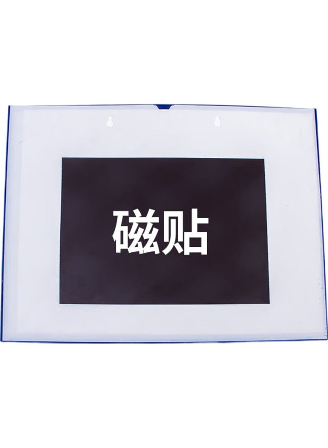 elifo Yili Feng A3 Card Holder, Magnetic Hard Plastic Case, Warehouse Identification Card, Signage, Magnetic File Holder, Magnetic Inspection Checklist Holder, Hard Magnetic Wall Sign, Card Slot Magnetic Sticker - Image 3