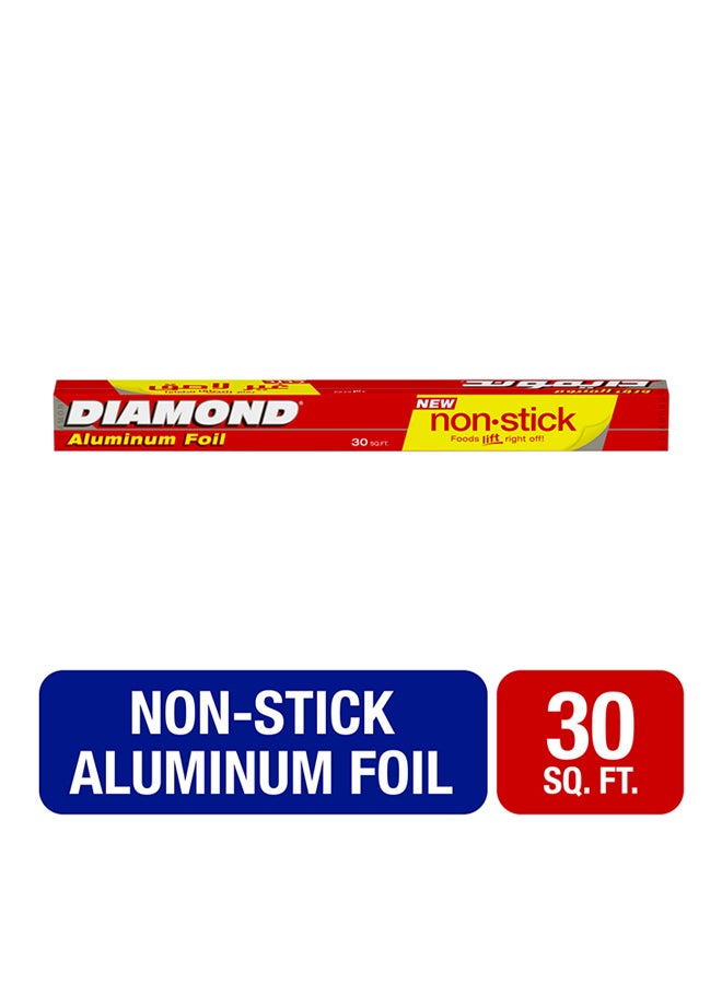 Diamond Foil Non Stick Silver - Image 1