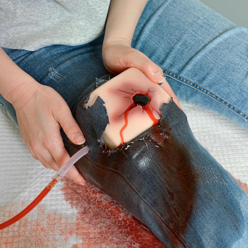MedEduQuest Wearable Wound Packing Task Training Kit Bleeding Control Trainer for Military First Aid Training Medical Education - Image 3