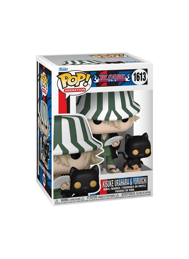 Funko Funko POP! Animation: Bleach - Kisuke Urahara with Yoruichi - Bleach - Collectable Vinyl Figure - Gift Idea - Official Merchandise - for Kids & Adults - Anime Fans - Model Figure for Collectors  - Image 1