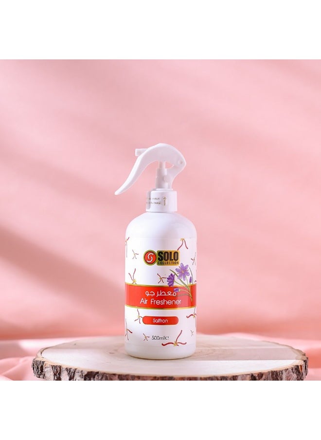 DANUBE HOME Danube Home Hamidi Luxury Solo Air Freshener Saffron - 500Ml Long-Lasting Room Sprayer Enchanting Floral, Fresh & Woody Aroma Home Fragrance Decorative Home Accessories  - Image 1