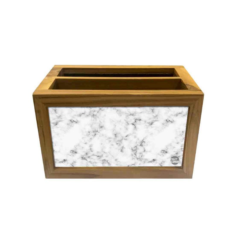 Nutcase Designer Teak Wood TV Remote Stand For Home Remote Holders Organizer Caddy for TV/AC Remotes Control -Multipurpose Desk Organiser-6�x4�x4� - PINK CLOUDS - Image 4