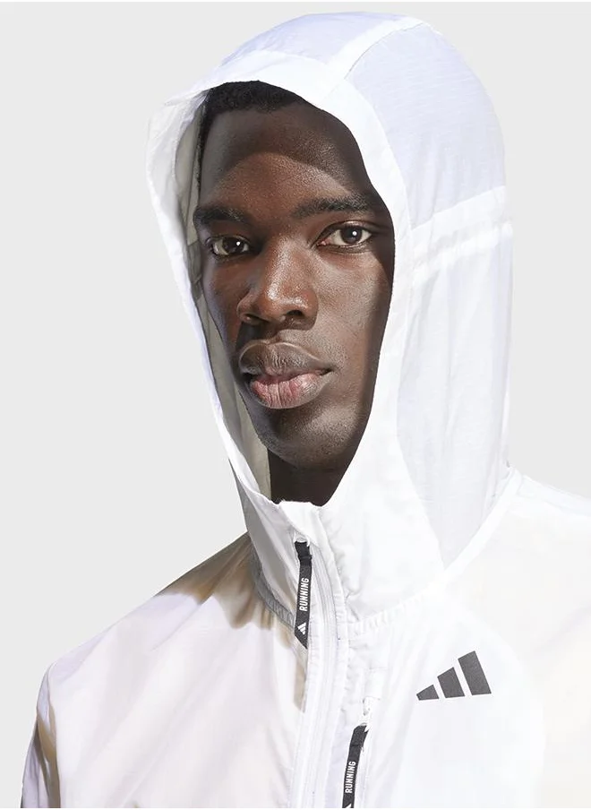 Adidas Own The Run 3-Stripes Jacket