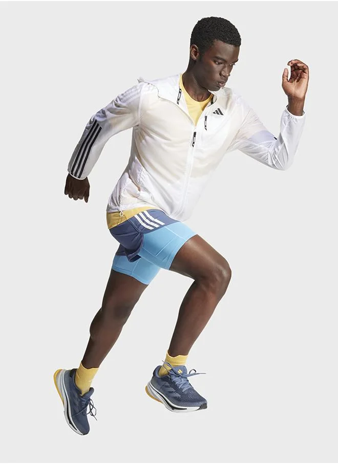 Adidas Own The Run 3-Stripes Jacket