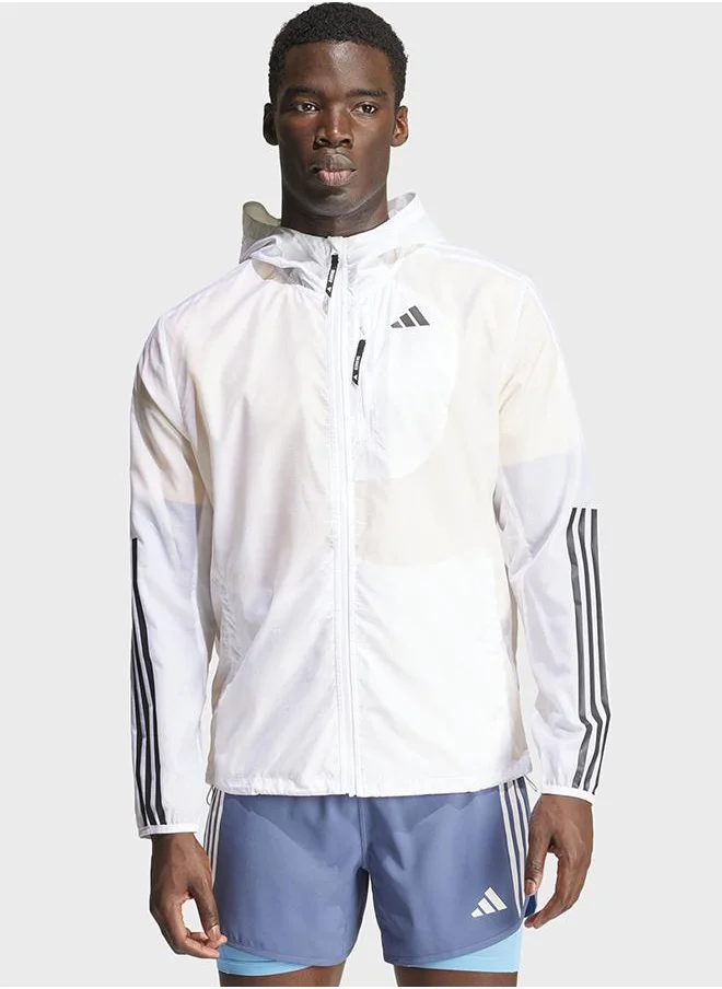 Adidas Own The Run 3-Stripes Jacket
