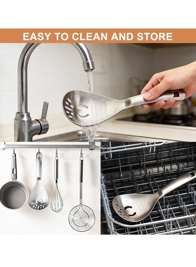 5 In 1 304 Stainless Steel Multifunction Cooking Spoon - Image 5
