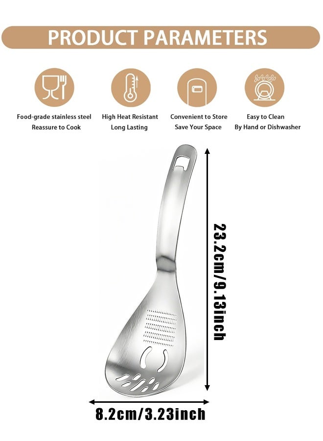 5 In 1 304 Stainless Steel Multifunction Cooking Spoon - Image 2