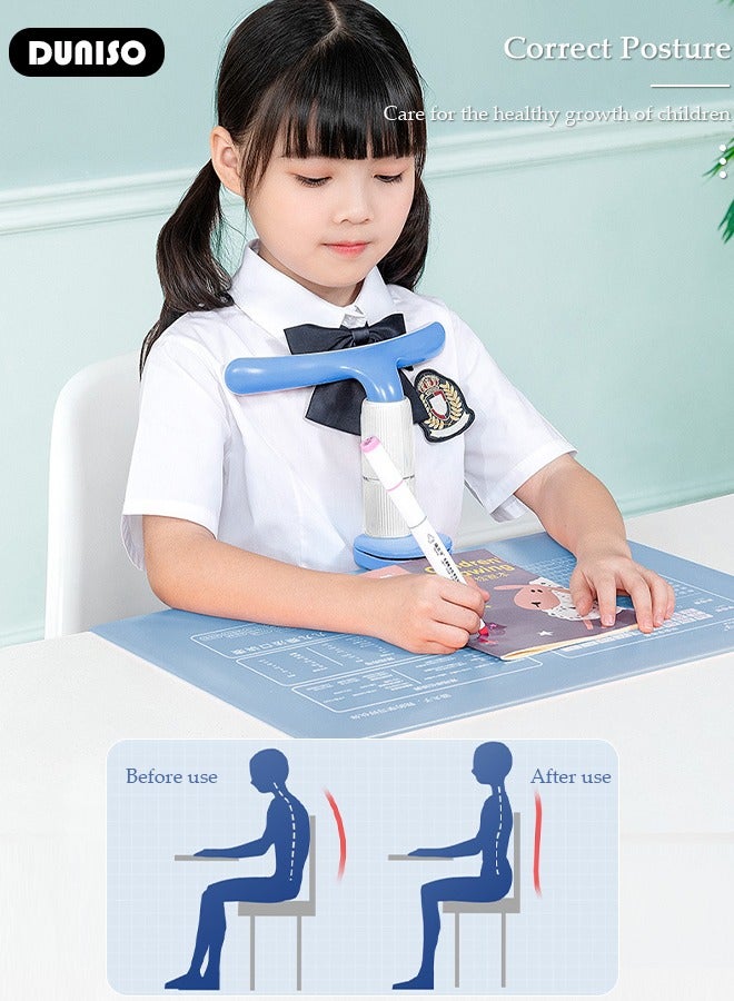 DUNISO Kids Sitting Posture Corrector, T- Shaped Support, Kids Writting Posture Corrector Hunchback Posture Corrector Correction Tool for Children Kids Toddler  - Image 3