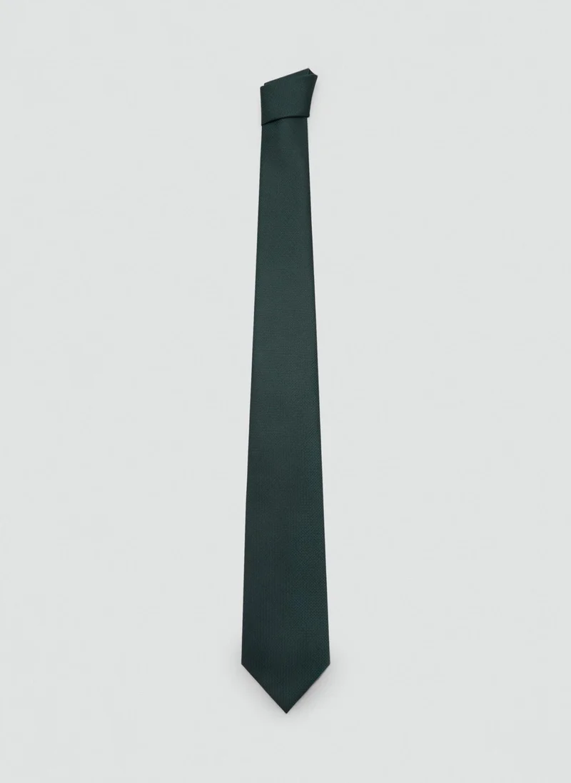 Mango Man Smooth Micro-Structured Tie