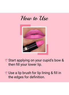 Iba Pure Lips Moisture Rich Lipstick for Women- A70 Royal Pink, 4g | High Glossy, Creamy Finish & Smooth Texture| Hydrated Lips | Enriched with Vitamin E, Coconut Oil & Shea Butter | Intense Colour & Highly Pigmented | Lip Makeup - pzsku/ZB3AAE547DF837DE724B2Z/45/_/1736426808/6db4d37c-4444-4786-9336-a967b3757457