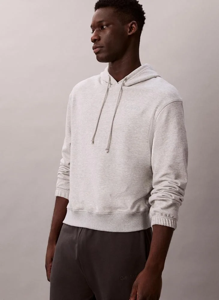 CALVIN KLEIN Cotton Terry Blend Lounge Hoodie