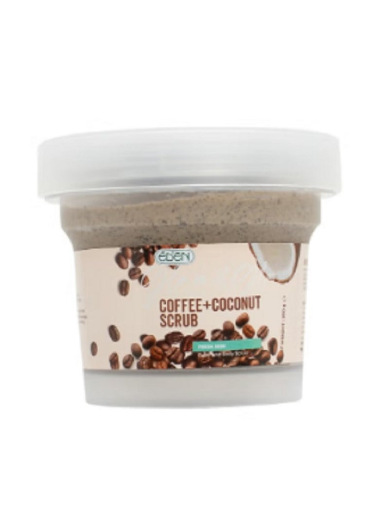 إيدين قهوة جلام آند جلو + مقشر جوز الهند 200 جم 1 قطعة - Image 2