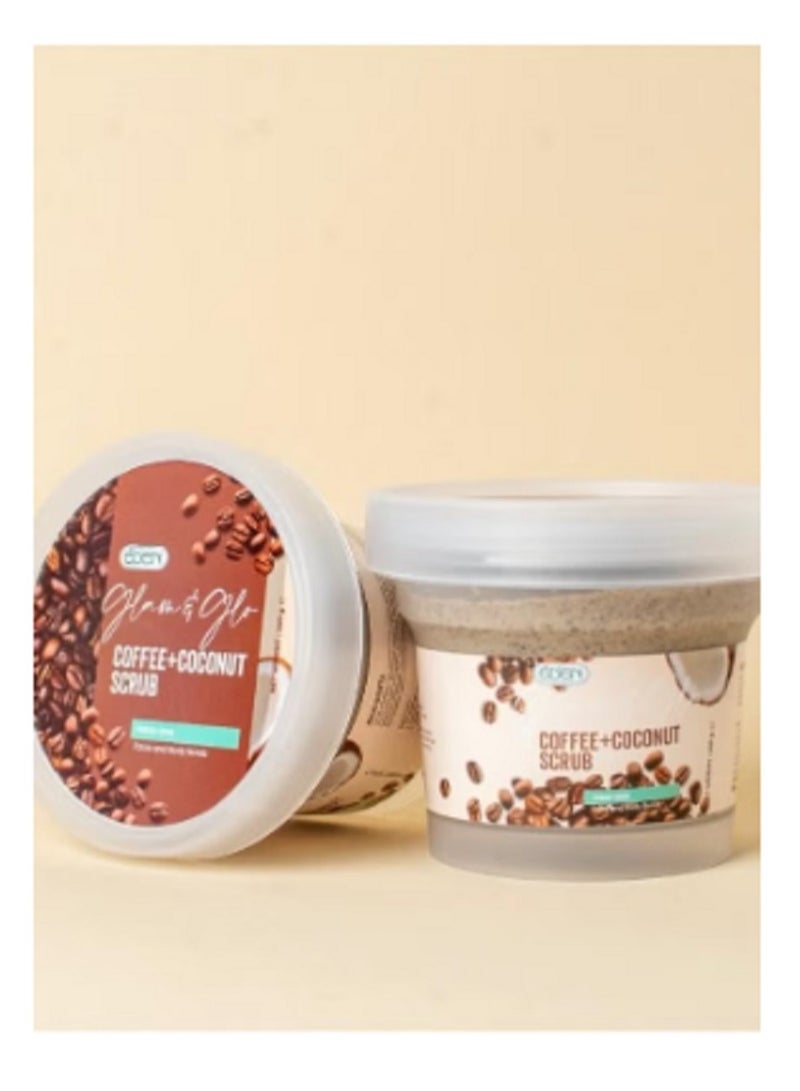 إيدين قهوة جلام آند جلو + مقشر جوز الهند 200 جم 1 قطعة - Image 1