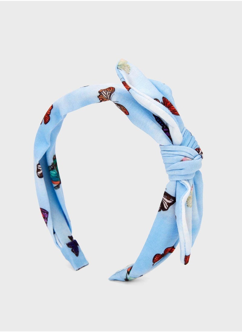 Claires Kids Butterfly Bow Headband  - Image 1