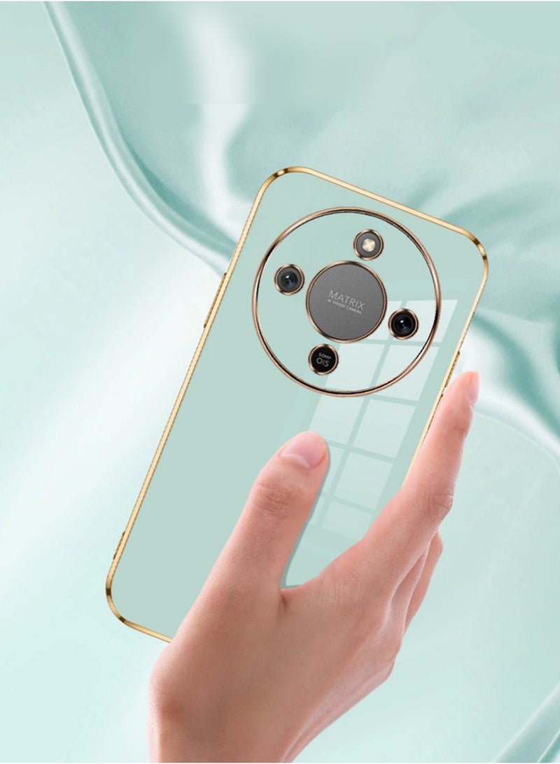 Xinli Honor X9d Case Slim Soft Protective Plating Cover, Mobile Case, Slim Design, Sleek, Scratchresistant, Highquality Plating, Protective -Green - Image 4