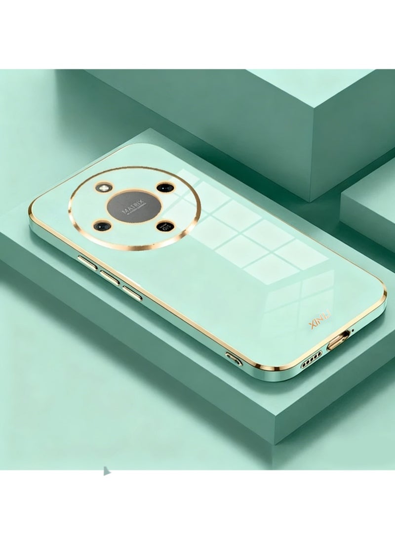 Xinli Honor X9d Case Slim Soft Protective Plating Cover, Mobile Case, Slim Design, Sleek, Scratchresistant, Highquality Plating, Protective -Green - Image 1