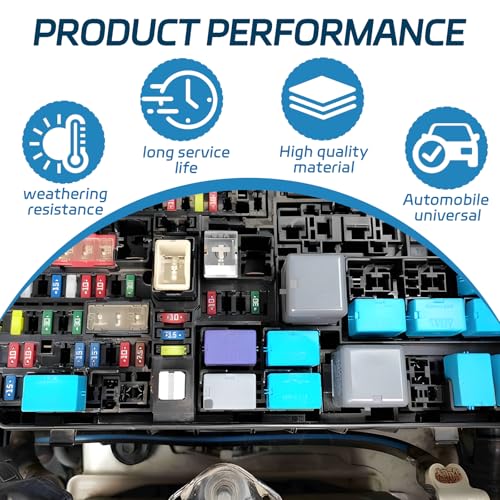 Hbxdeco 2PCS 12V Car Relay, Multi Purpose Automotive Relay Replaces 90080-87026, Compatible with 4Runner Camry Corolla and More - Image 5