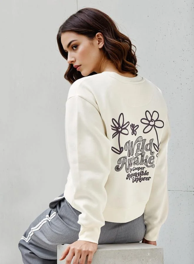 Lee Cooper Lee Cooper Logo Print Sweatshirt