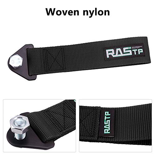 RASTP High Strength Racing Tow Strap (Black) - Image 5