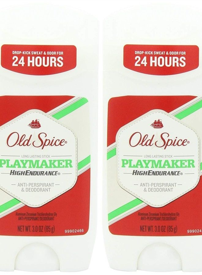 Old Spice مزيل العرق الصلب غير المرئي عالي التحمل، عطر بلاي ميكر، 3 أونصات (عبوة من 2) - Image 1