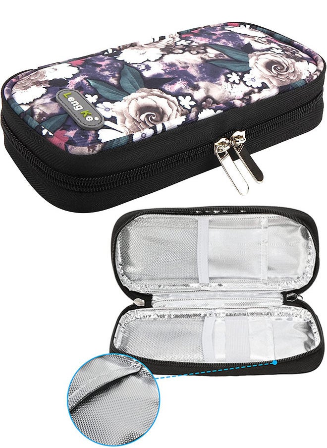 Leng Ke - Portable Insulin Cooler Travel Case Diabetic Cooler Bag Insulin Cooling Bag for Insulin Pen and Insulin Medicine - Image 1