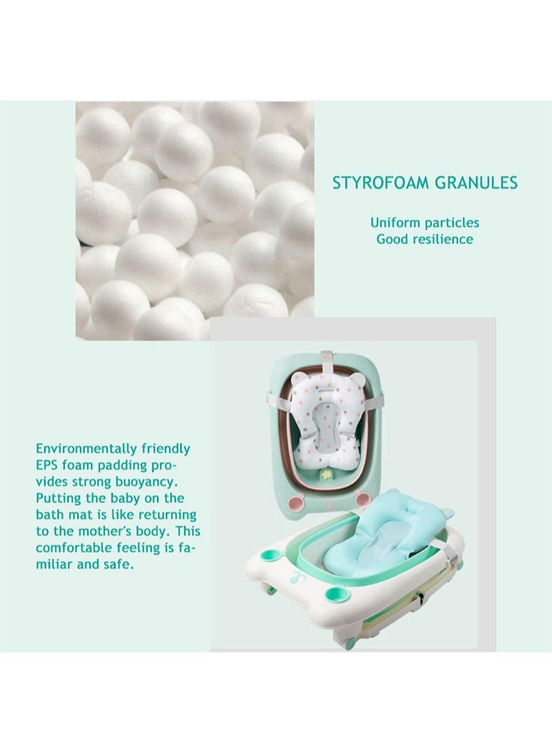 FOCOLABU Newborn Bathtub Safety Mat Baby Shower Portable Air Cushion Bed Baby Bath Non-Slip Pad Newborn Security Support Soft Cushion/Mat - Image 5