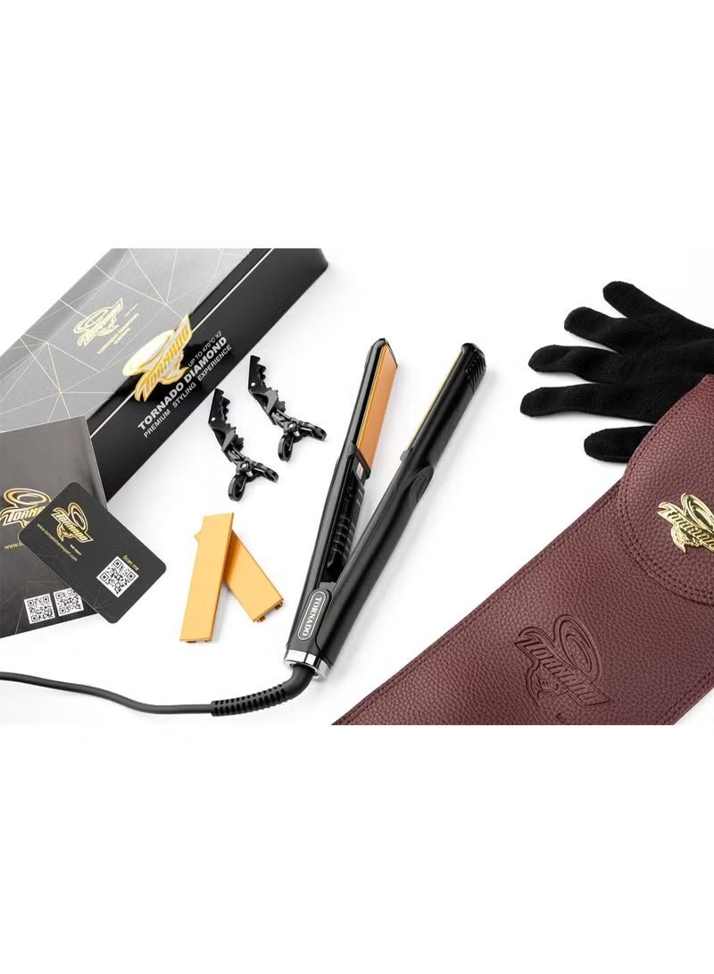 Tornado Gold Digital Hair Straightener Original - Image 2