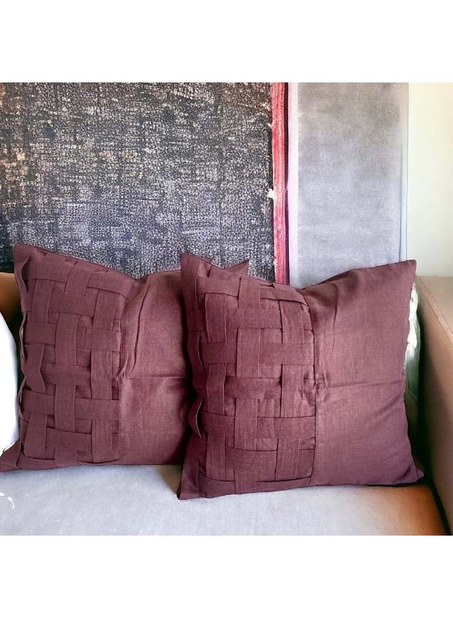 E.V.A Cabernet Cushion Cover - Image 2